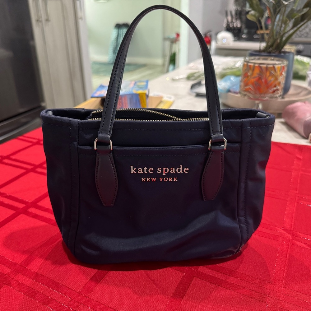 Kate Spade small navy blue bag
